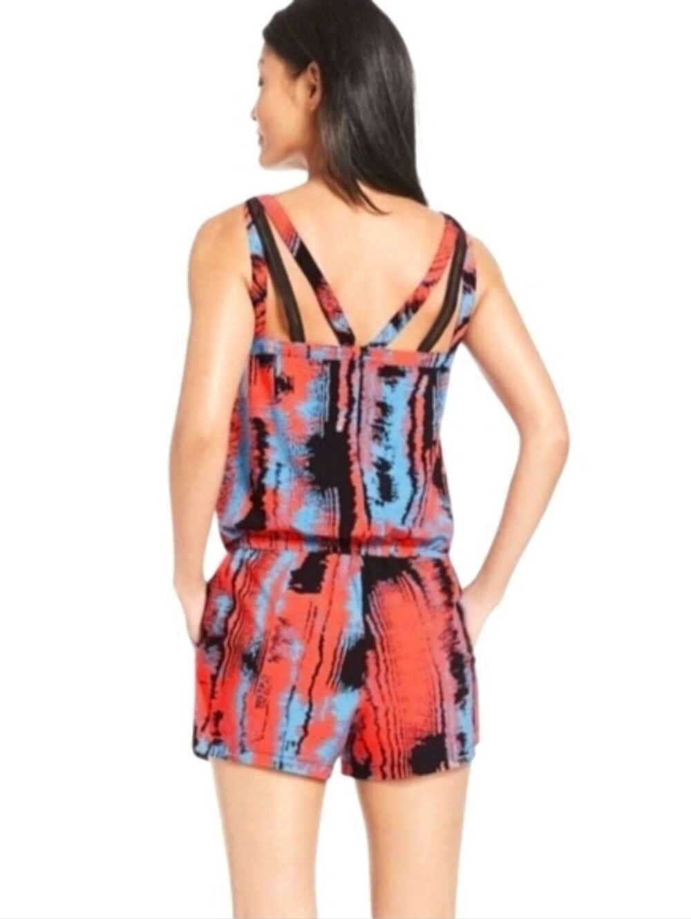 Fabletics Liza Romper In Heatwave Pattern - Picture 7 of 15